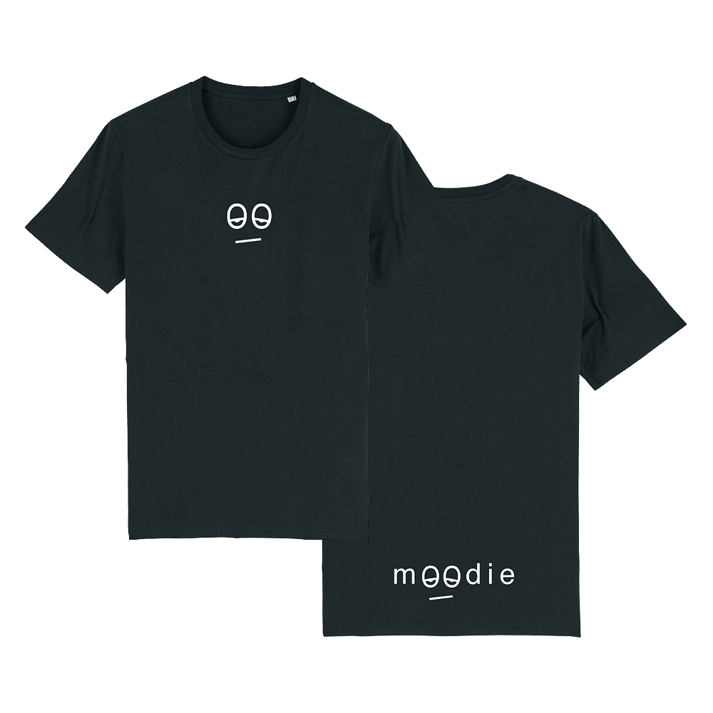 Moodie Logo Tee Black