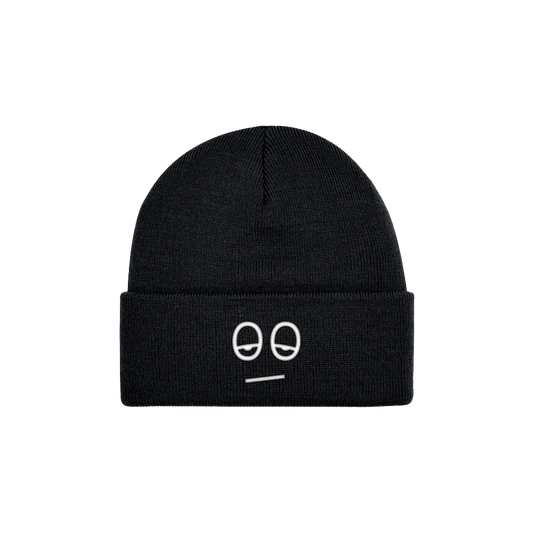 Moodie Logo Black Beanie