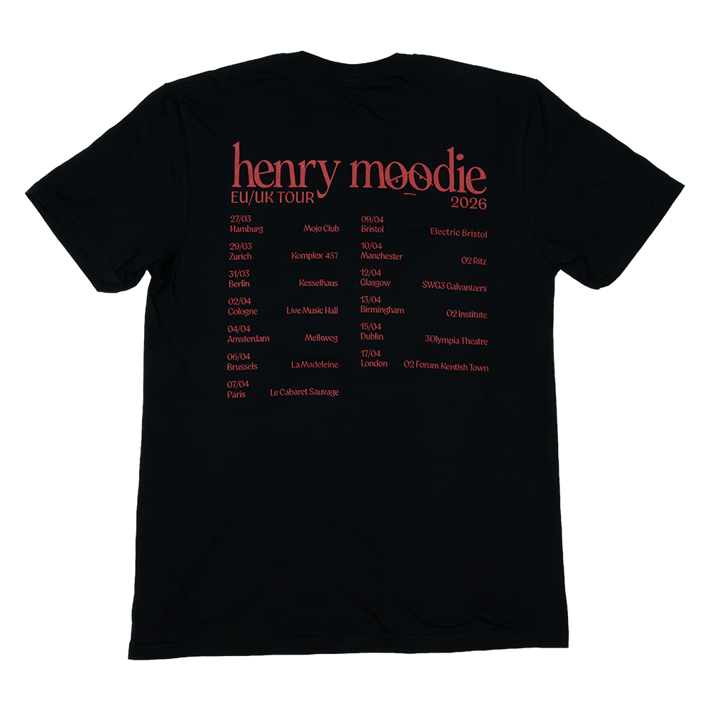 HM MOOD SWINGS TOUR TEE 2026 - BLACK