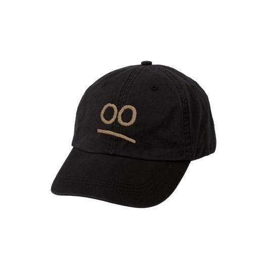 Face Embroidered Logo Cap