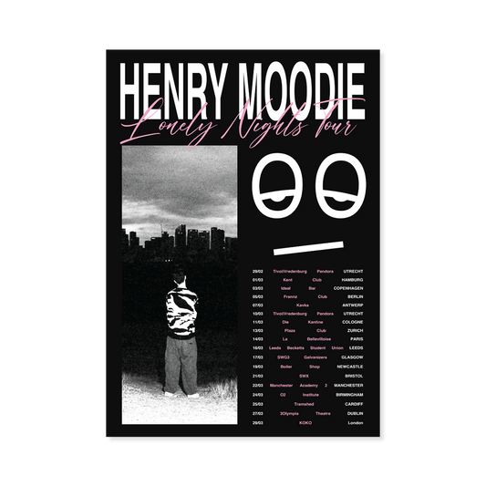HENRY MOODIE 2024 POSTER