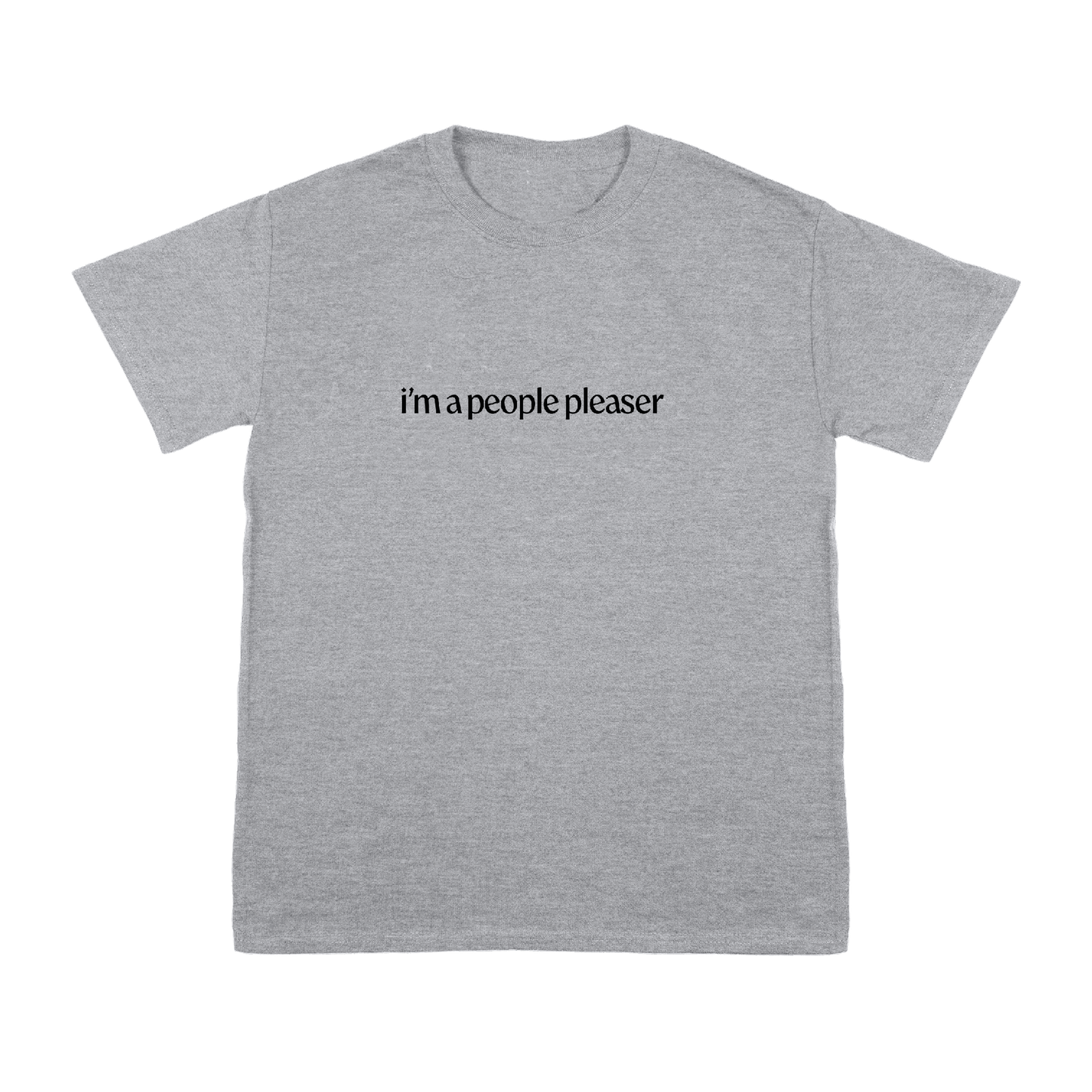 HM PEOPLE PLEASER TEE - GREY